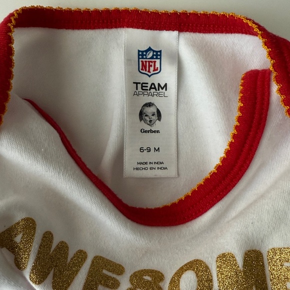 Kansas City Chiefs Baby Bundle 6 Months - Picture 6 of 16